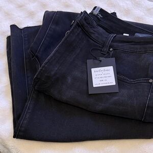 Women's Black Flare Jeans